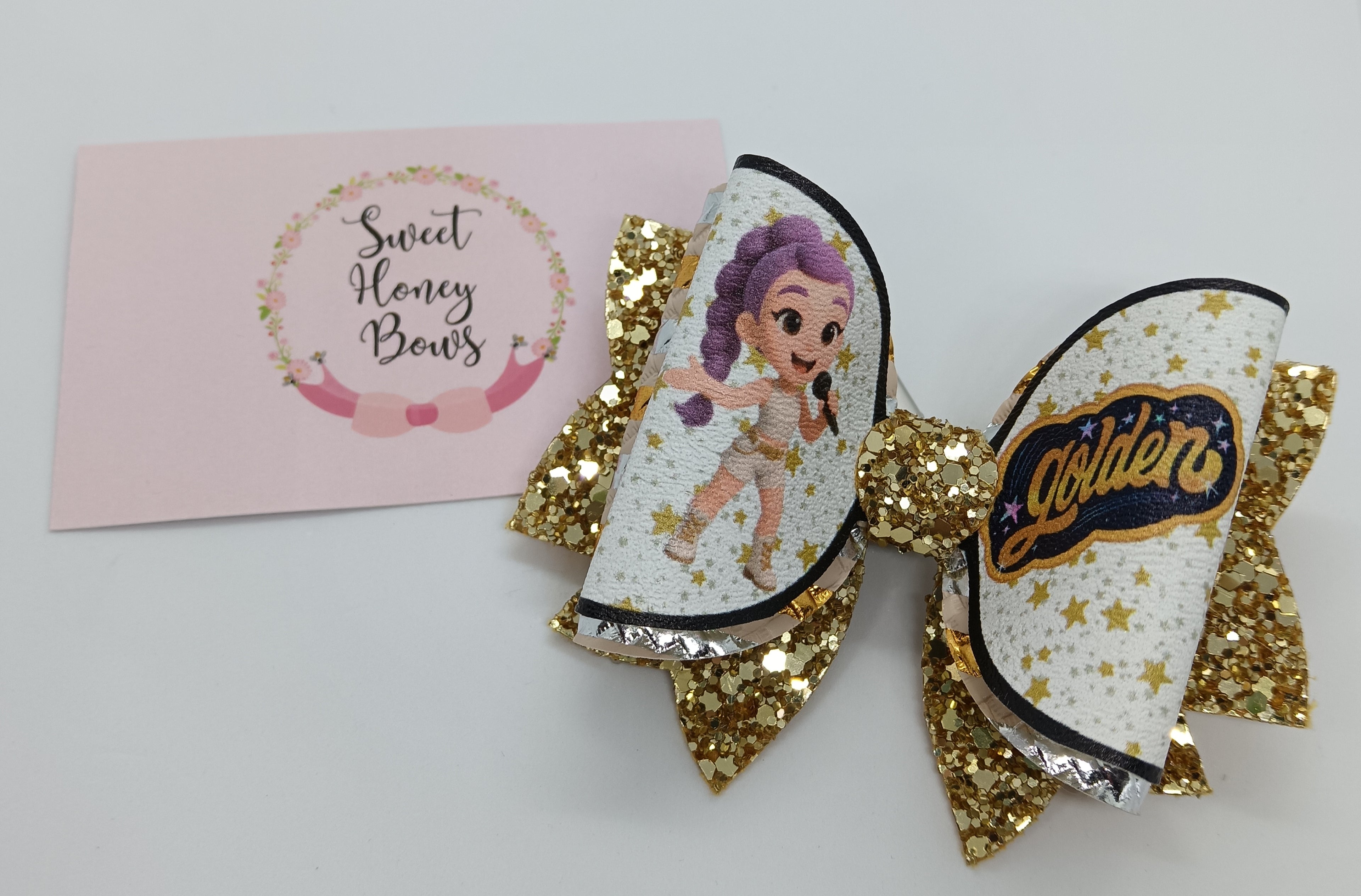 Golden K-pop Bow