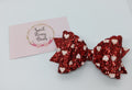 Polka Heart Bow