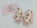 Summer Strawberry Bow