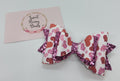 Glitter Hearts Bow