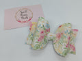 Pastel floral Bow