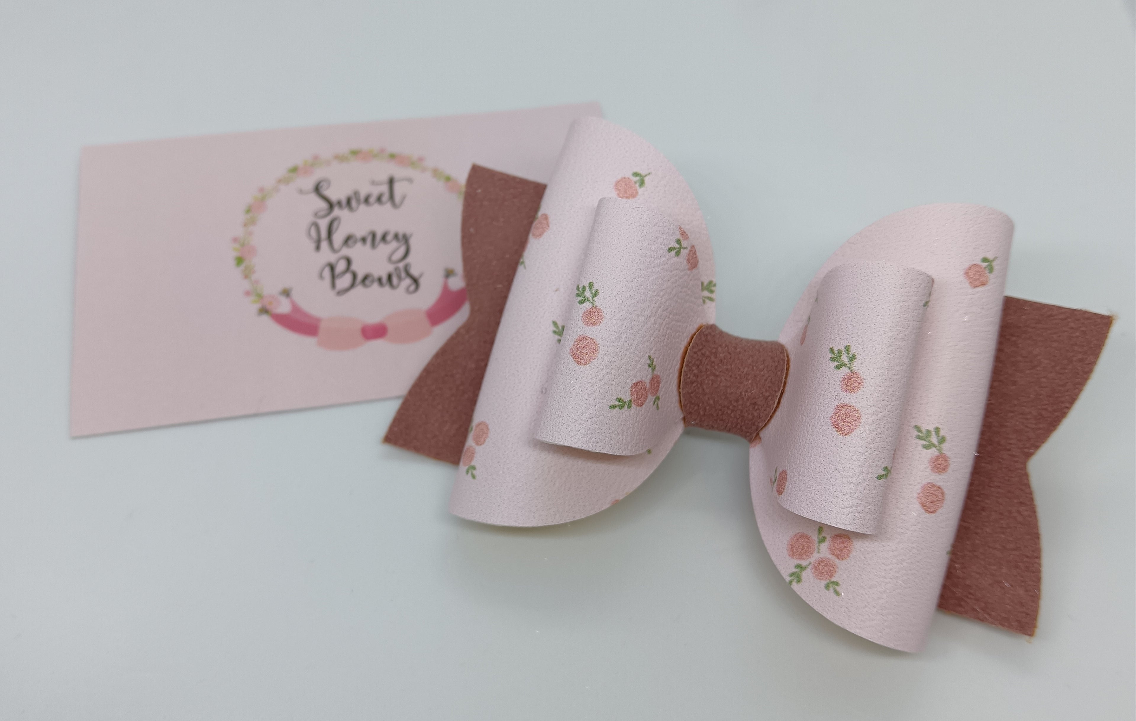 Ditsy Rose Bow