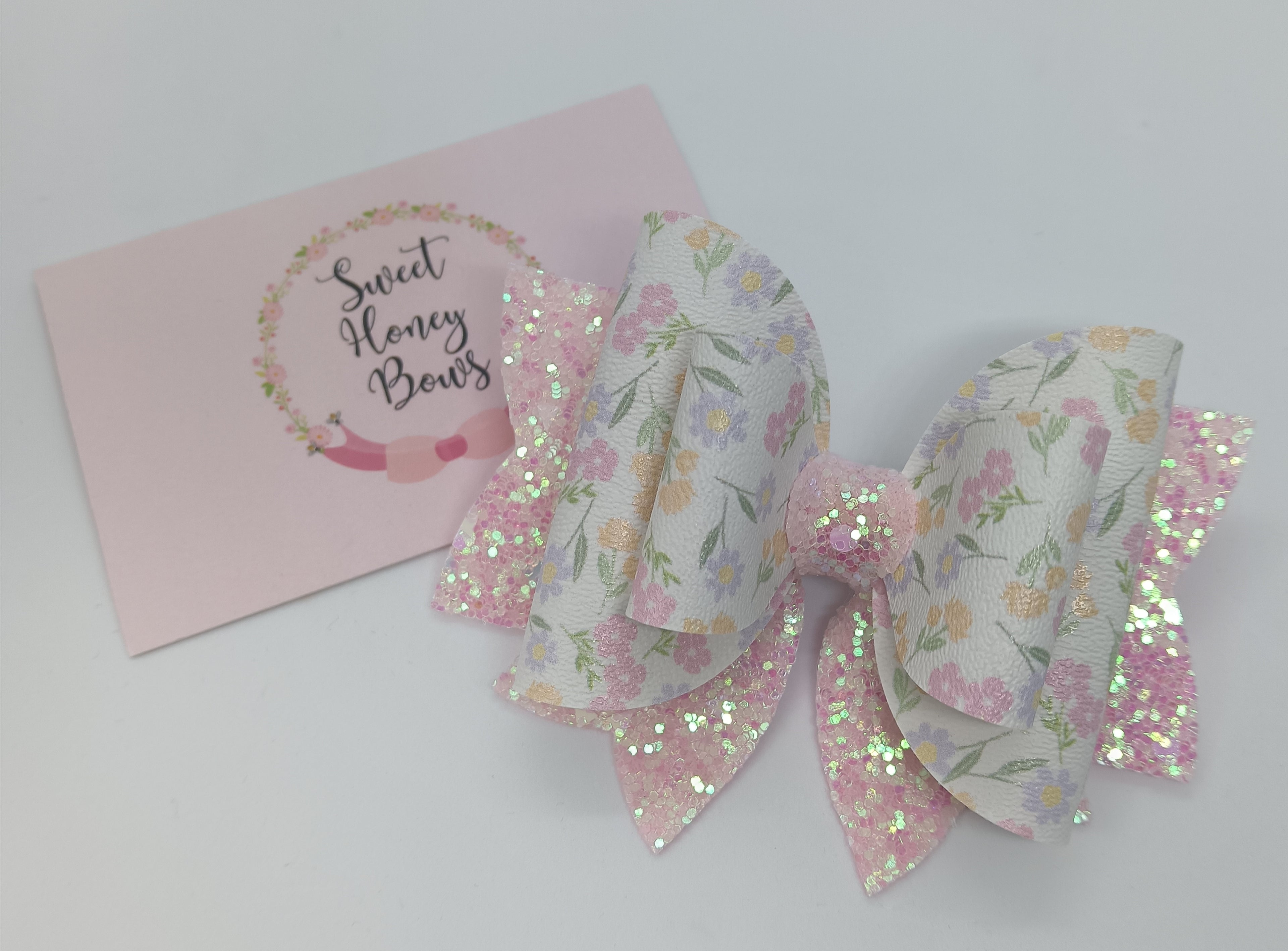 Spring Blooms Bow