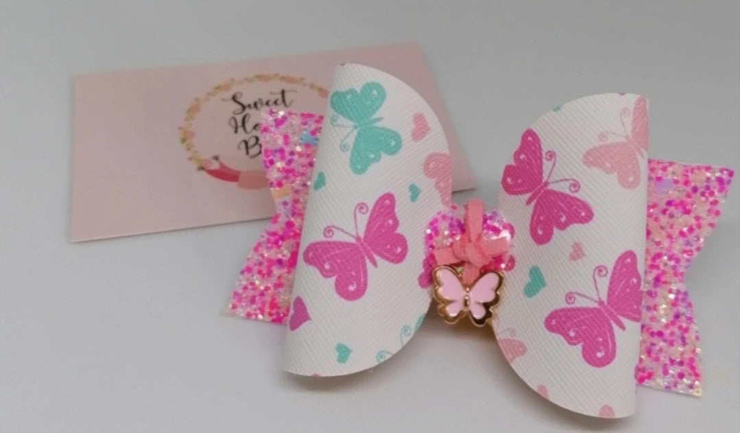 Butterfly Charm Bow