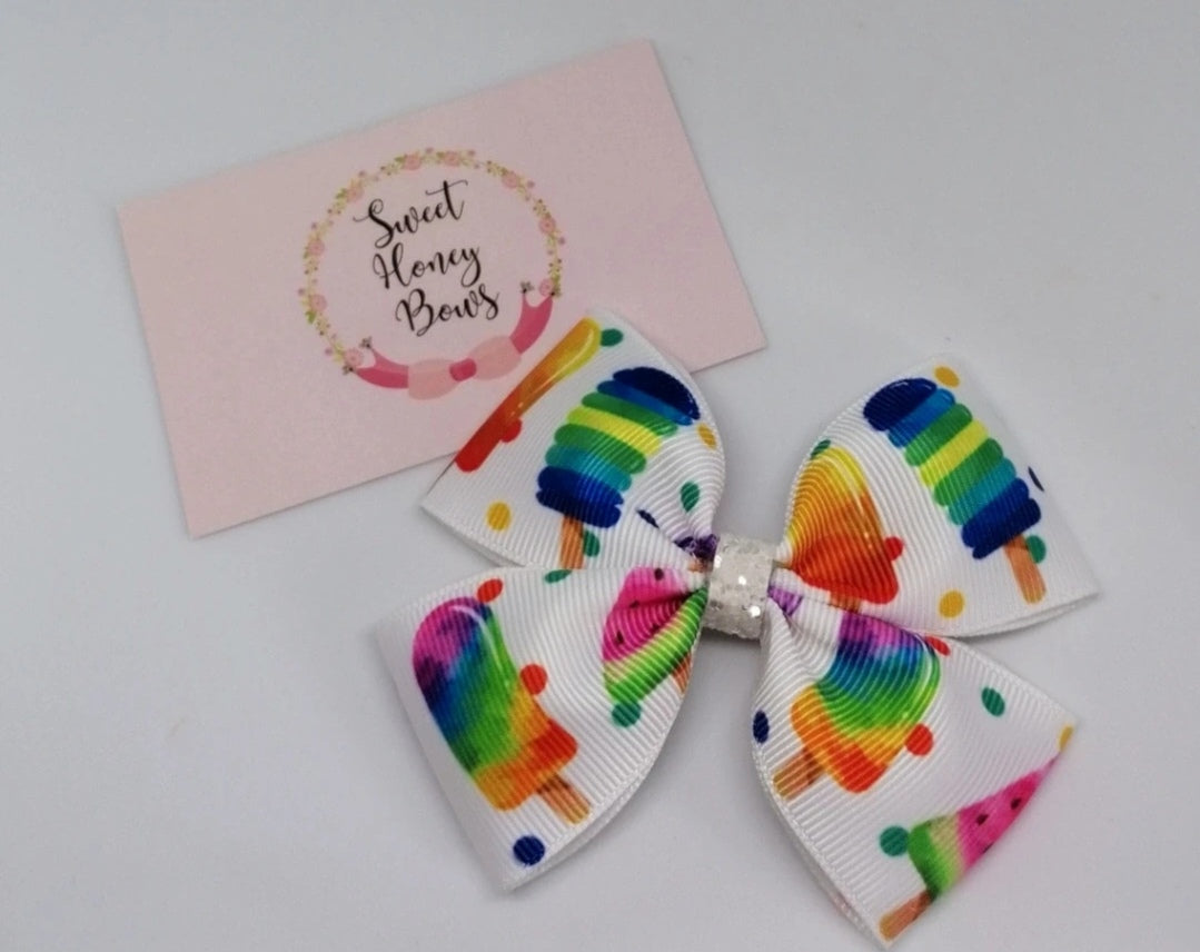 Ribbon Ice Lolly Bow