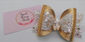 Golden Butterfly Charm Bow