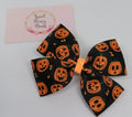 Pumpkin Ribbon Bow