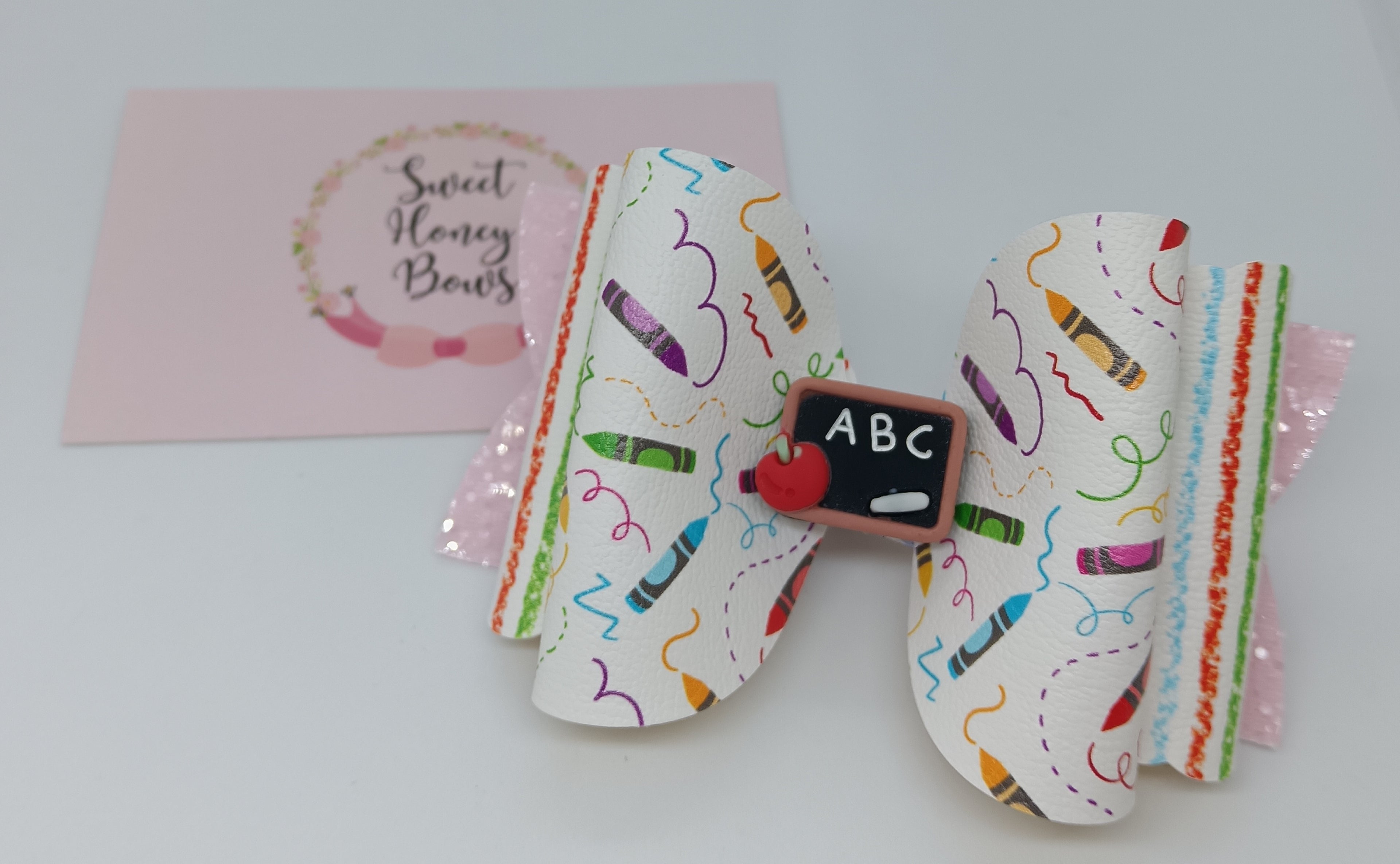 Crayon Doodle Bow